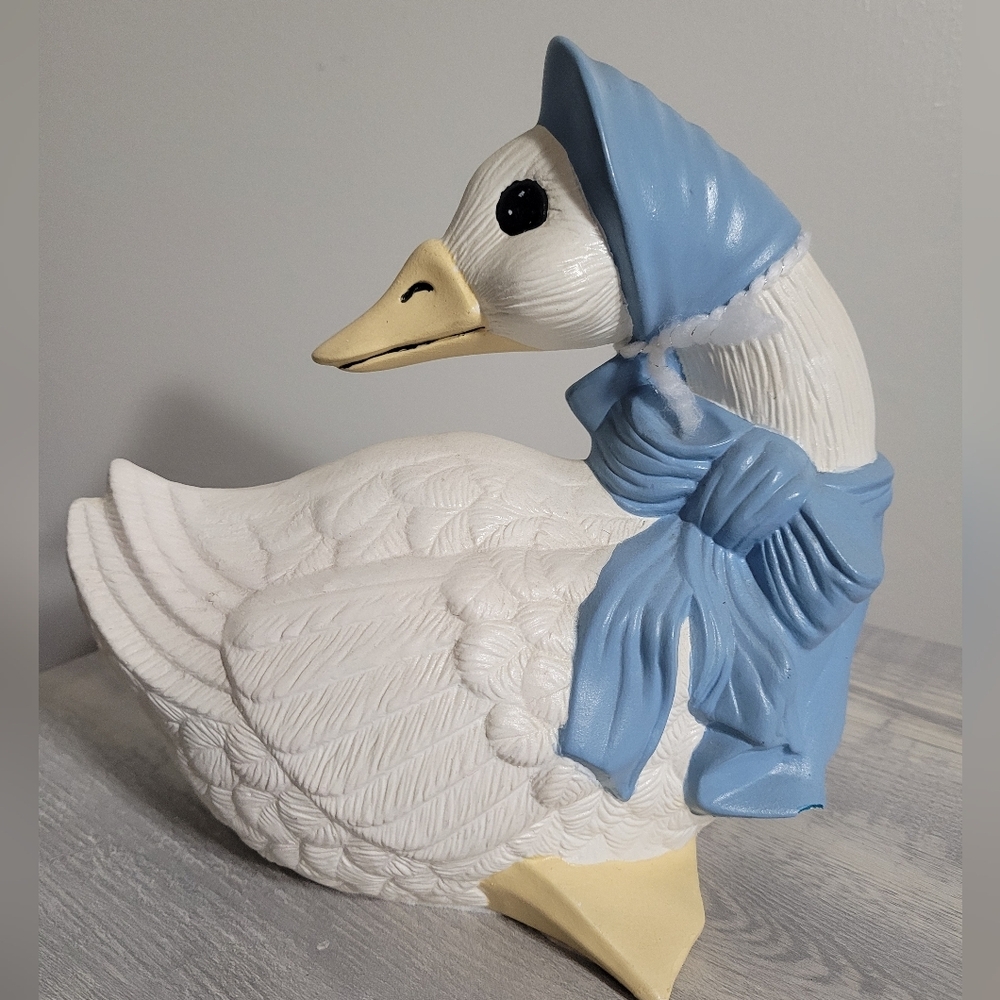 Vintage Mother Goose Ceramic Shelf Display Cottagecore Grandmacore - Picture 4 of 8